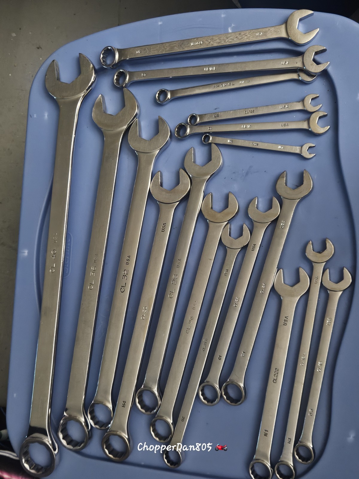 MAC Tools 18 PC. CL Series Combination Wrench Bundle – Mixed SAE & Metric Set –