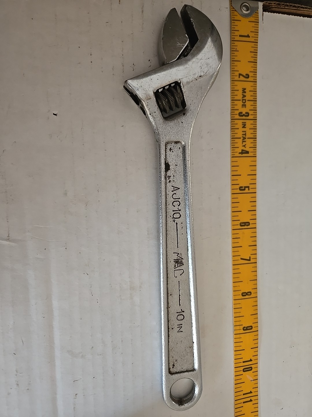 Mac Tools AJC10 Adjustable Wrench 10 Inches