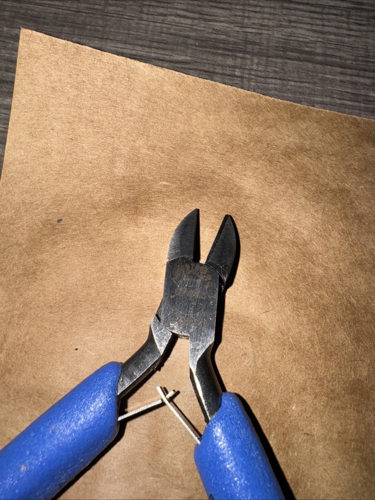 NOS Armstrong Tool USA Mini Blue CUSHION Diagonal Cutters Pliers ESD Safe 67-612