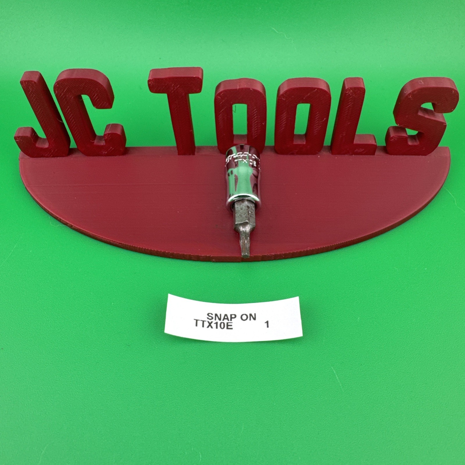 Snap On TTX10E 1/4″ Drive T10 Chrome Torx Star Socket Driver 1