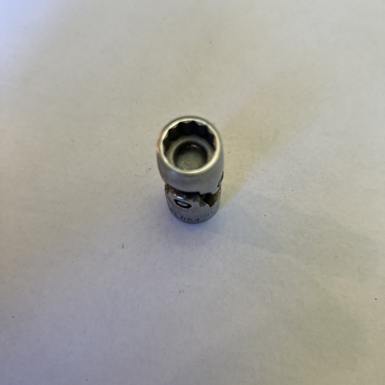 Snap On USA 7/16″ 12 Point 3/8″ Drive Swivel Socket FVU 14