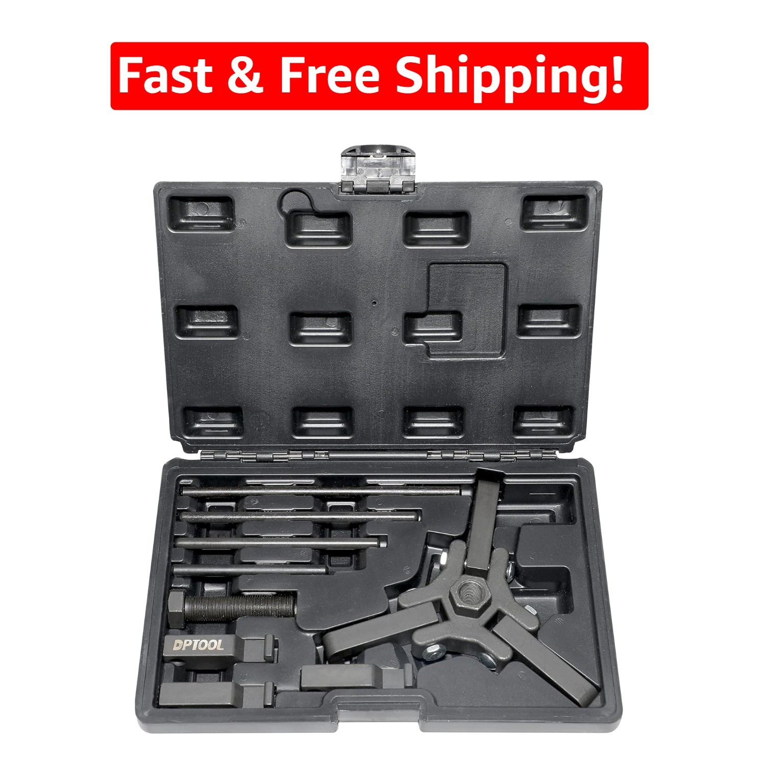 Durable Pulse Extractor Kit with 6-Jaw Design – Optimal for Tight Engine Spaces