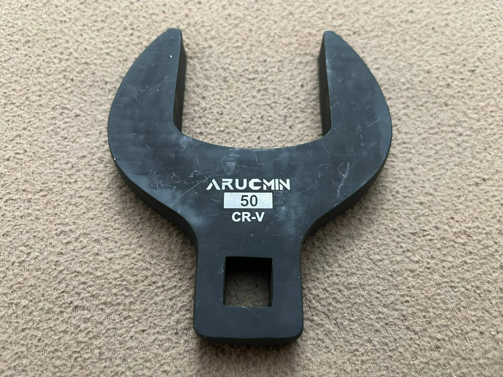 Arucmin Tools 50mm Metric Jumbo Crowfoot Socket Wrench, 1/2″ Drive, BRAND NEW!