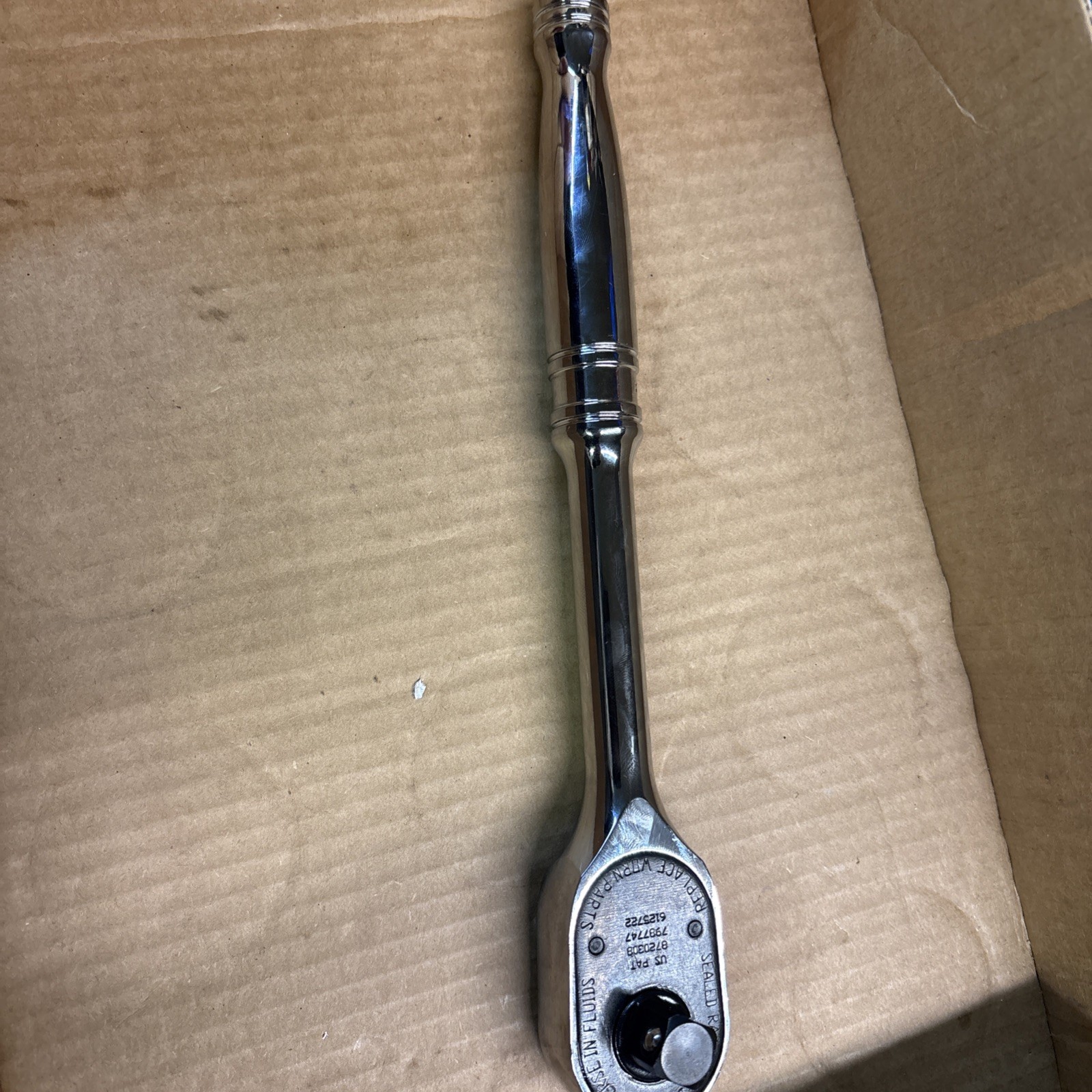 Snap-On S80A 1/2” Drive Dual 80 Ratchet USA | Standard Handle |Chrome Finish NEW