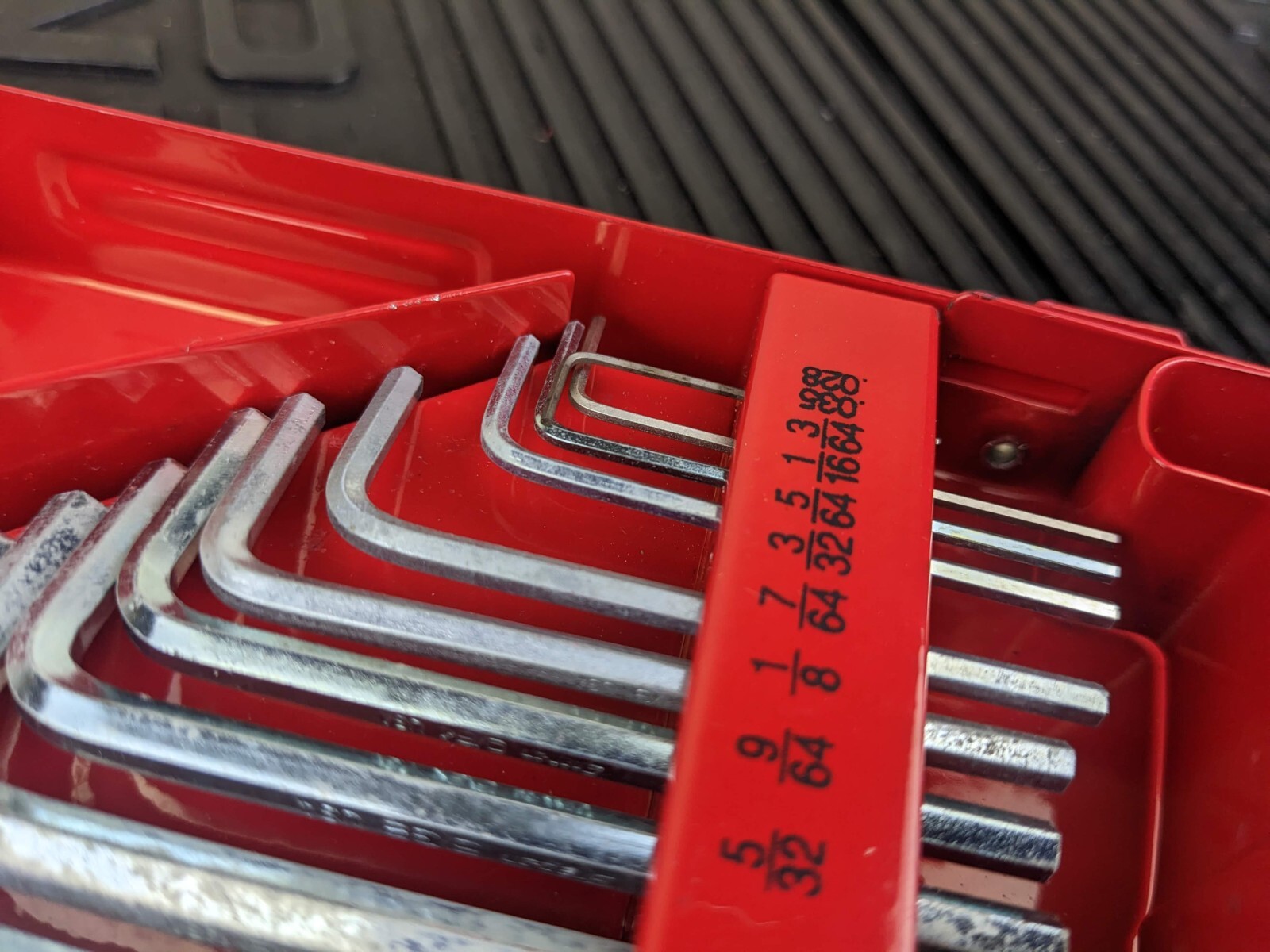 #bb296 Snap On 13pc SAE Hex Key Set