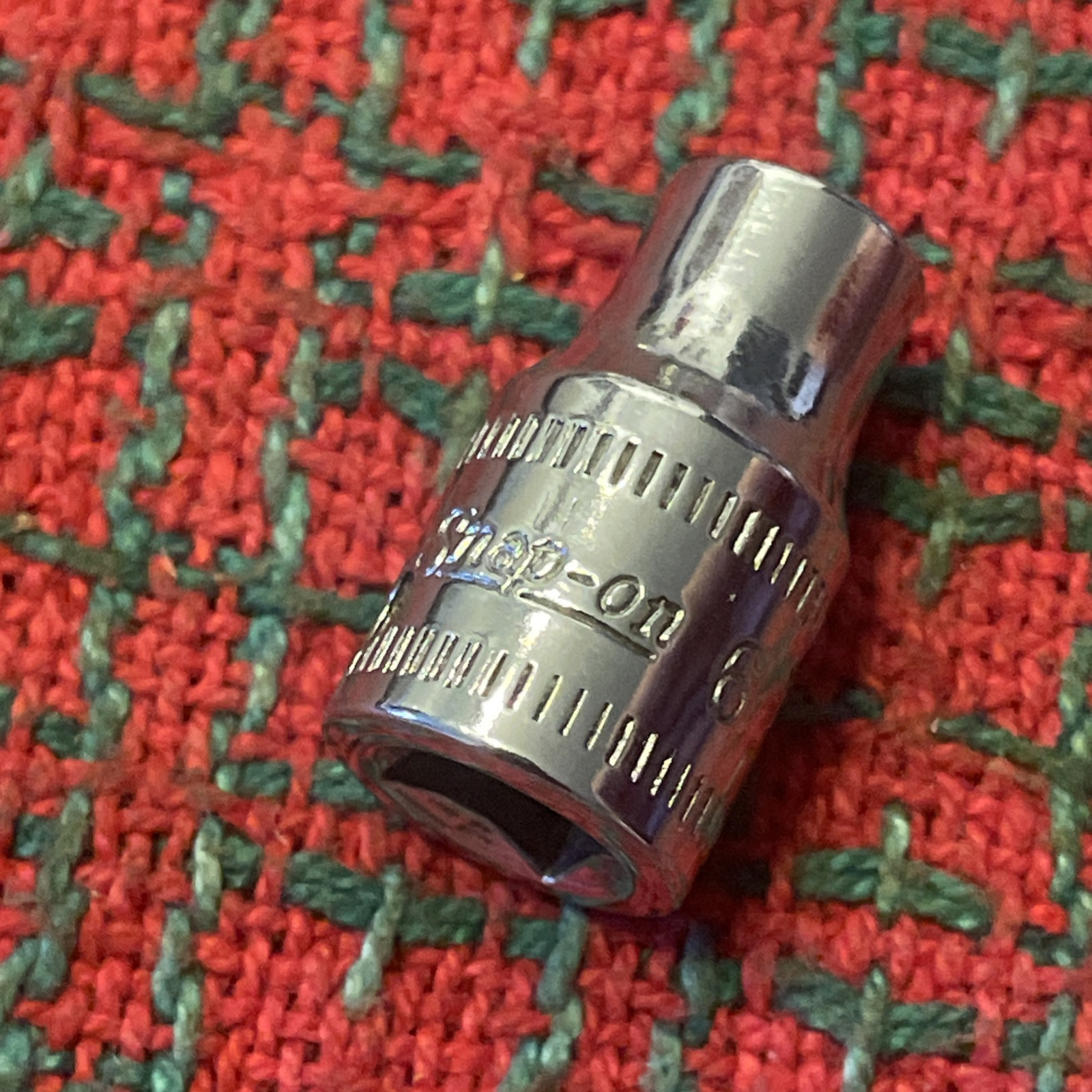 Snap On Tools TMM6 1/4″ Drive 6mm 6pt Shallow Chrome Socket 🇺🇸 Excellent!