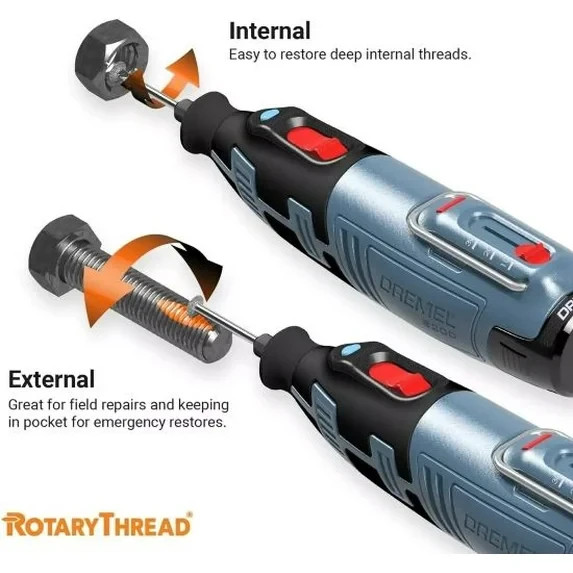 ROTARY THREAD Damaged Thread Repair Tool – Chase, Restore, Repair, and Clean