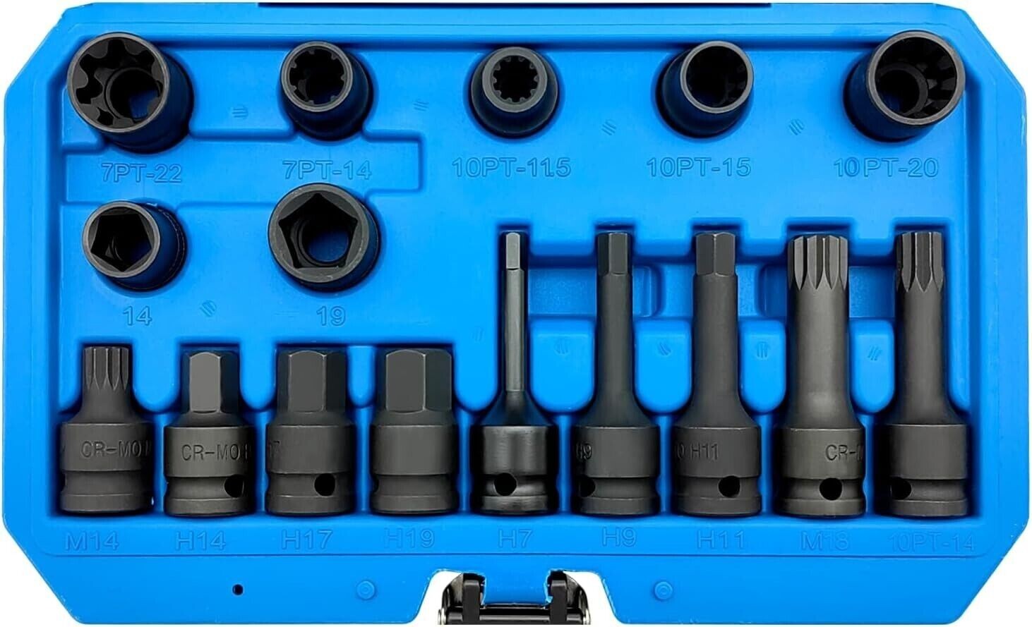 16PCS Brake Caliper Socket Bolt Bit Hex Pentagon Tool for Benz BMW Audi Ford VW