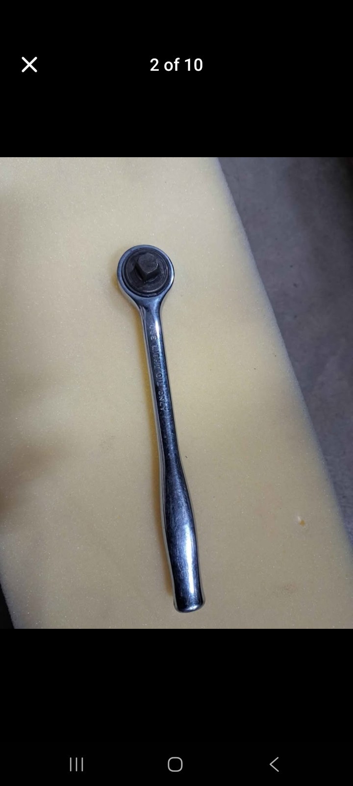 Snap on, BluePoint, and Matco vintage ratchets