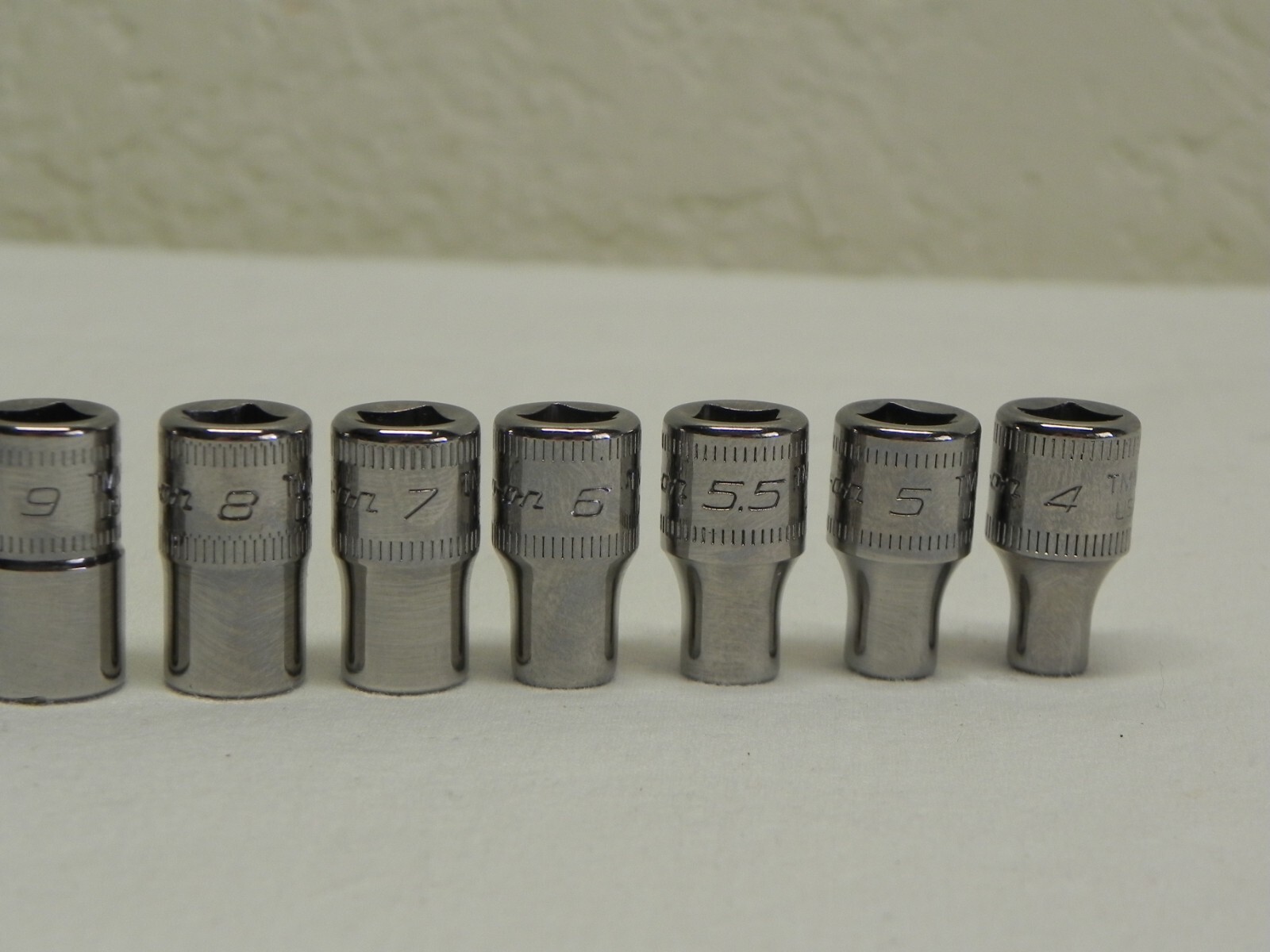 Snap-On 117TMM 17 Piece 1/4″ Drive 6 Point Metric Service Starter Set w/Holder
