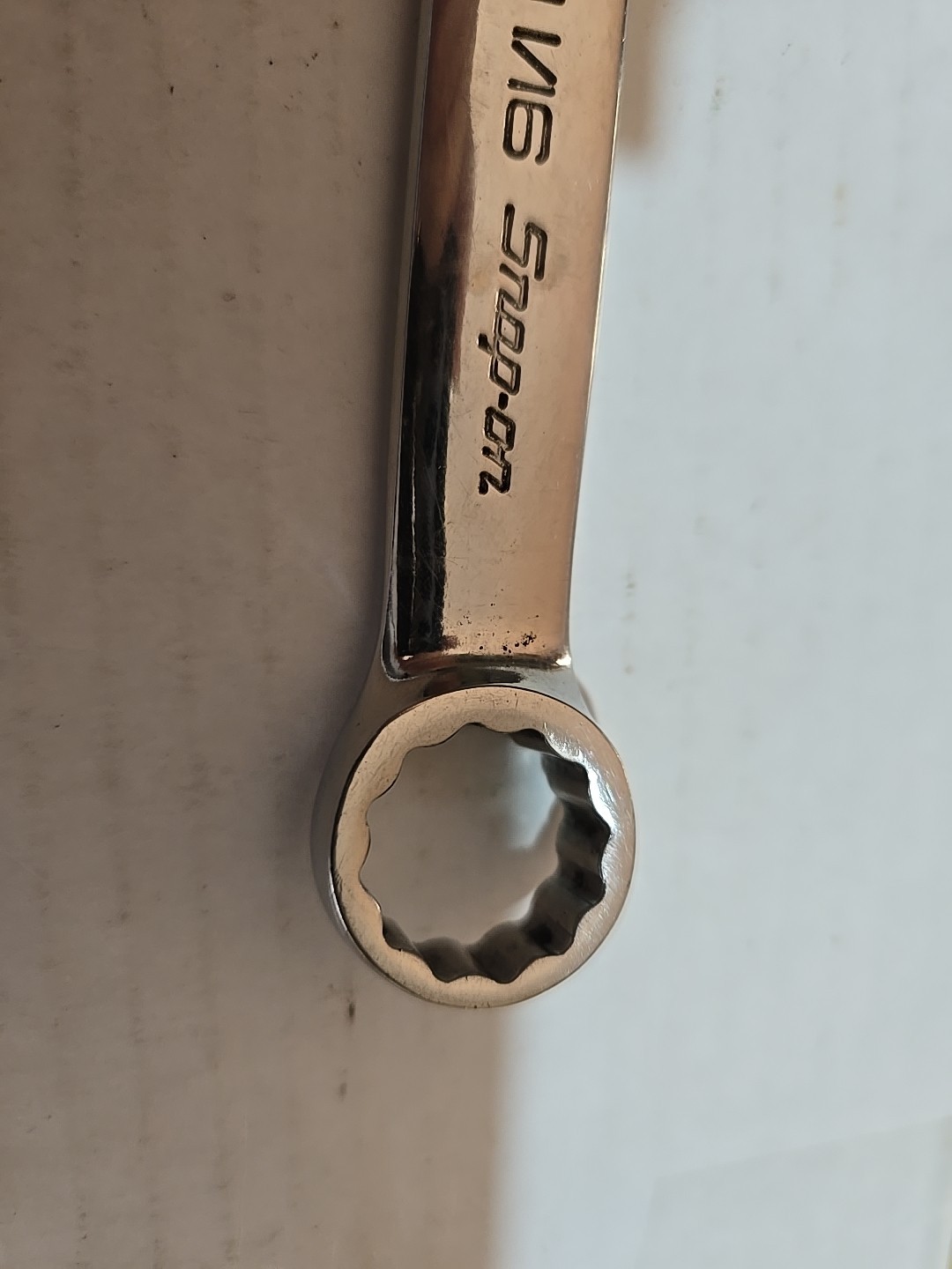 Snap-on OX122B 11/16” 12 Pt Stubby Combination Chrome Wrench 11/16in. Snap On