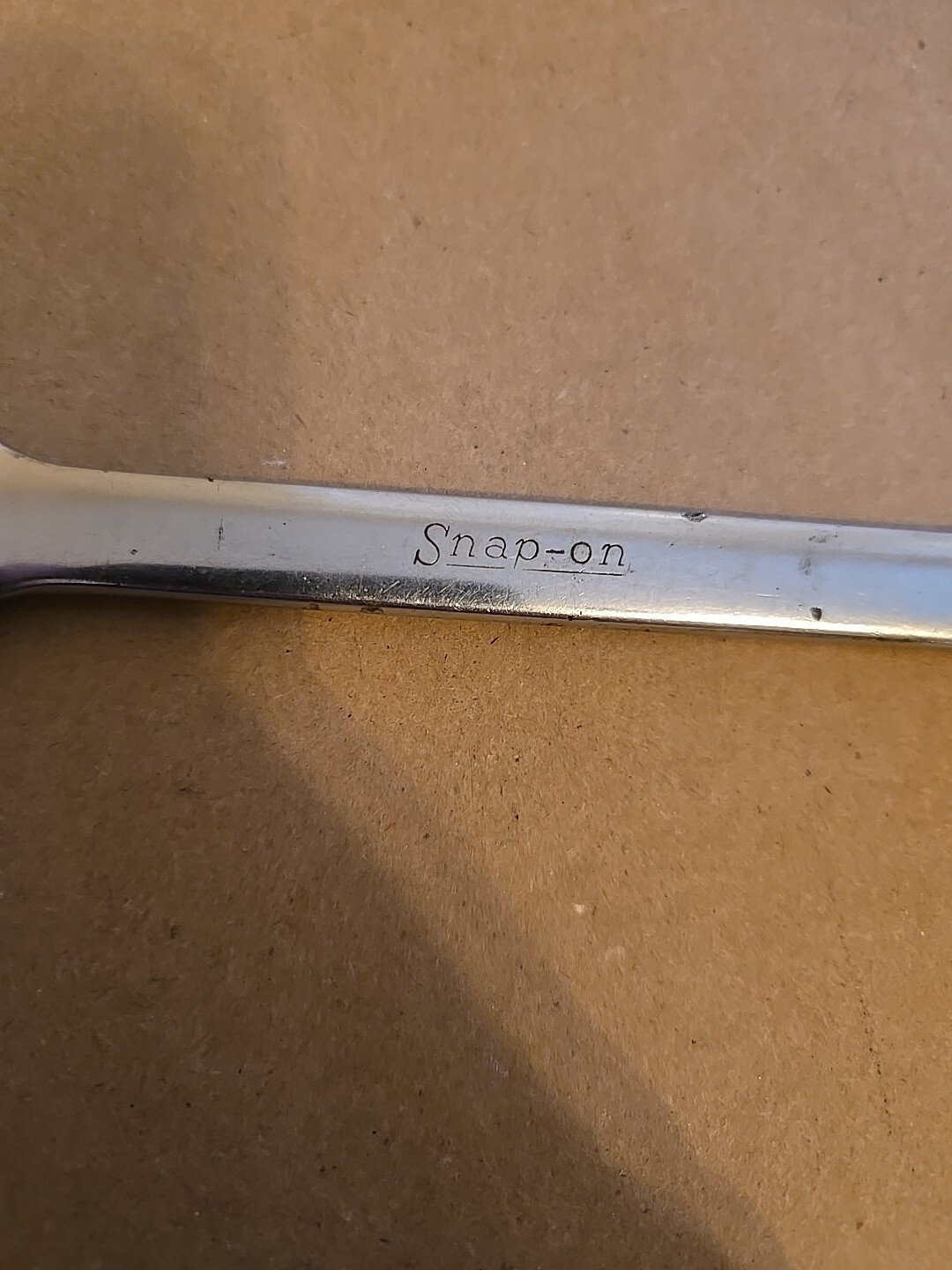 Snap On 9/16″ 12PT Short Chrome Combination Wrench Ugly OEX-180