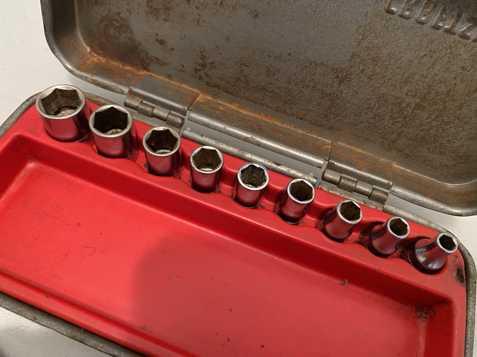Vintage Craftsman 1/4”-Drive 14pc Socket Ratchet Set