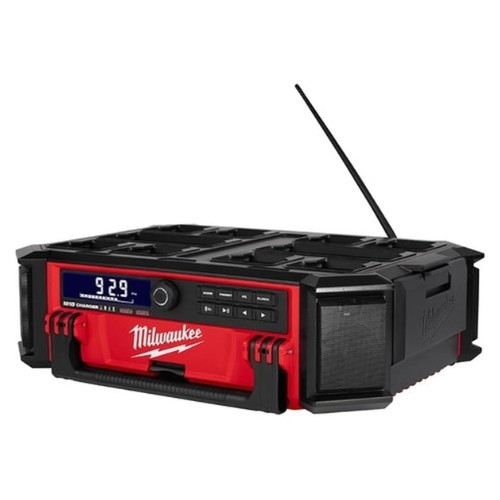 Milwaukee 2950-20 M18 Lithium-Ion Cordless Packout Radio, includes Charger