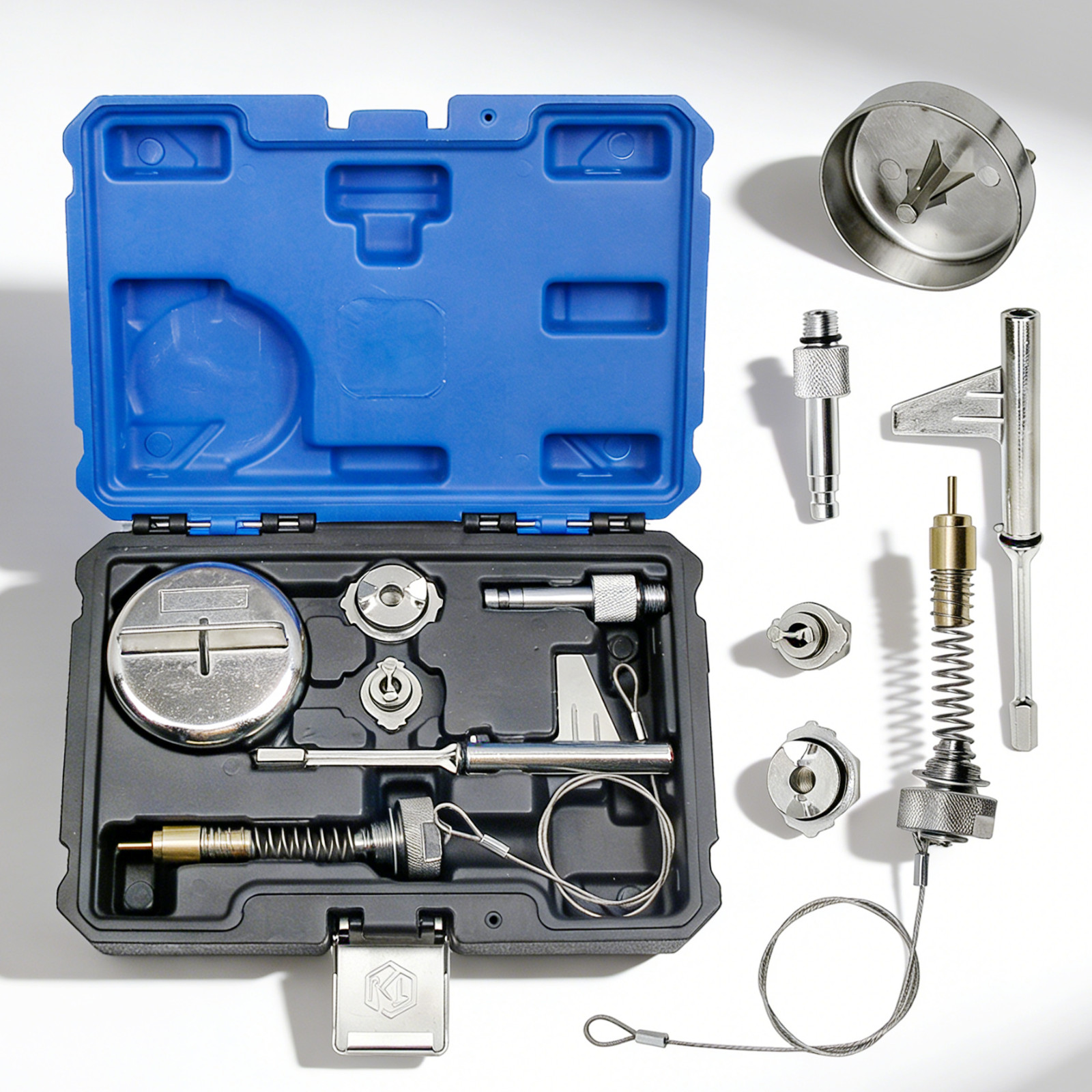 6PCS Metal Transmission Oil Filling Change Tool Kit for Benz 725.0 9 Speed