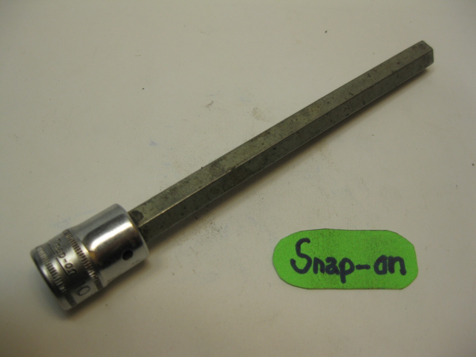Snap-on tools 3/8″ drive 10mm metric XL Hex/Allen Bit Socket USA FAML10 Nice!