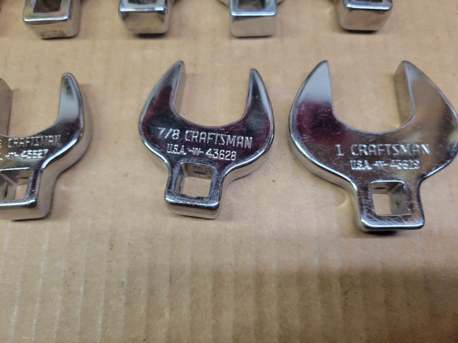 Craftsman USA 3/8″ Drive 10-Piece SAE Crow Foot Set