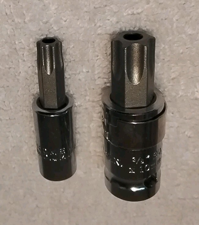 13pc 3/8″×1/4″ DRIVE TAMPER PROOF TORX INTERCHANGEABLE BIT SET