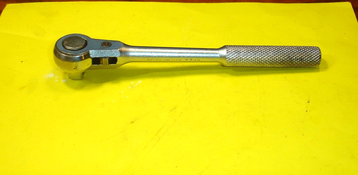 Vintage ACTION 77JA By Thorsen 3/8″ Open Gear Head Ratchet Wrench USA VGC