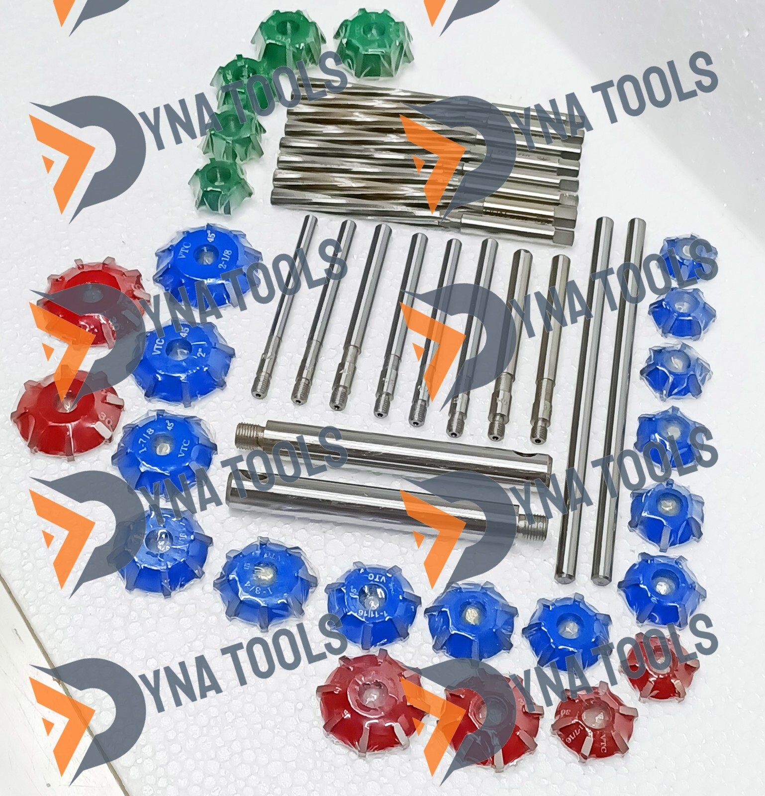 New Motorcycles 3 angle Valve Job Seat Cutter Set Carbide Tipped Best Quality