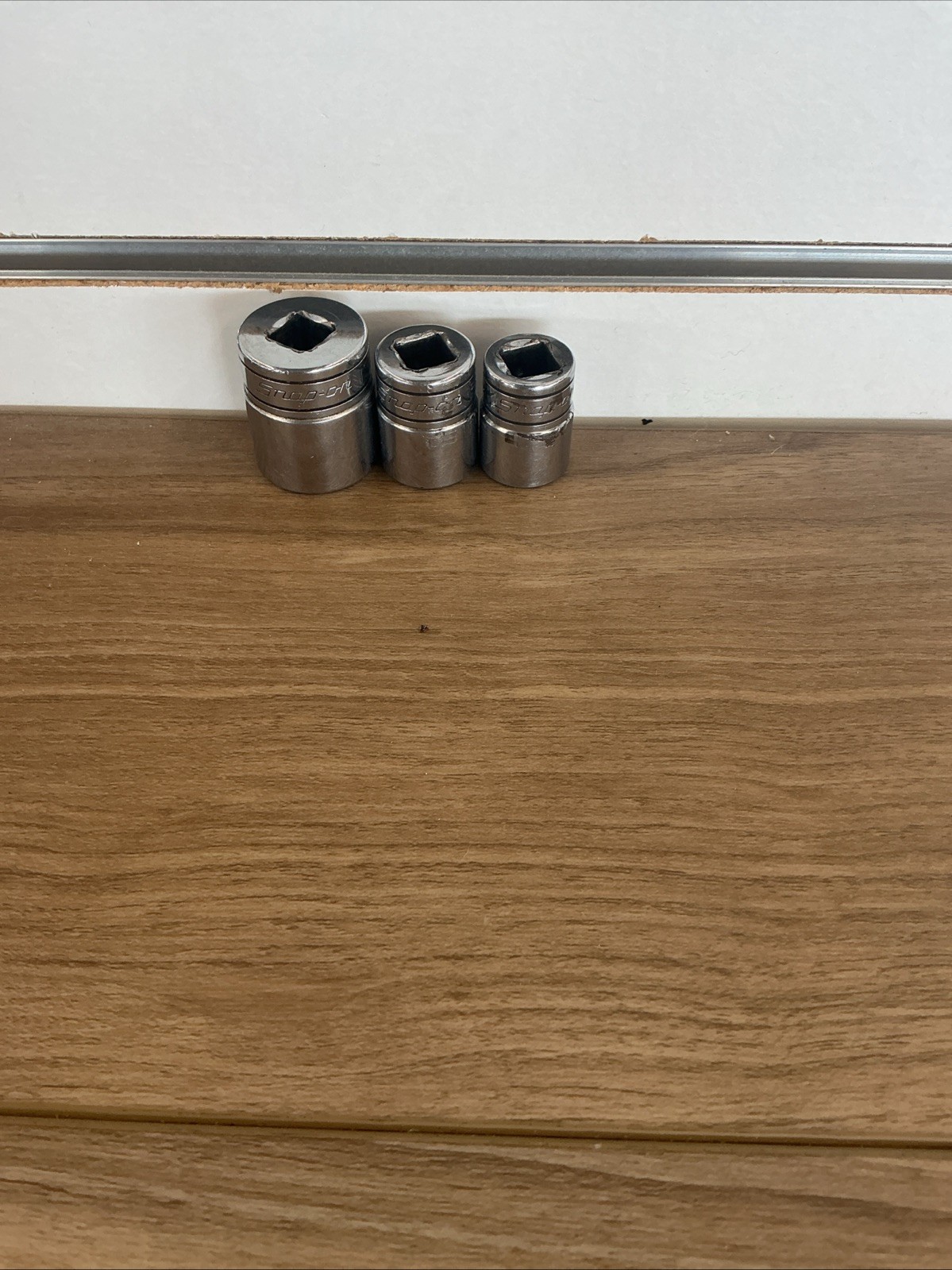 Snap On 3/8 Drive SAE Shorty 6 Point Sockets 9/16», 5/8», 13/16»
