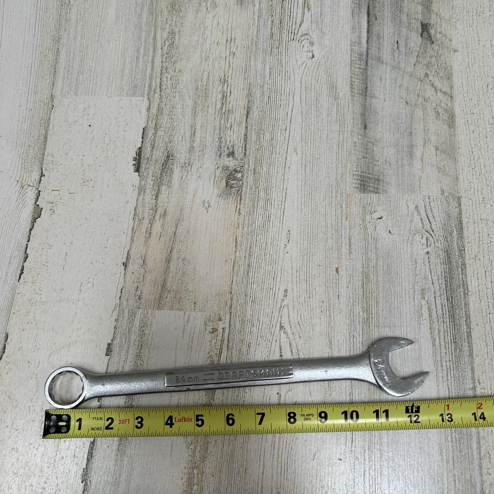 Vintage CRAFTSMAN 24mm Metric COMBINATION WRENCH USA -V- 42923