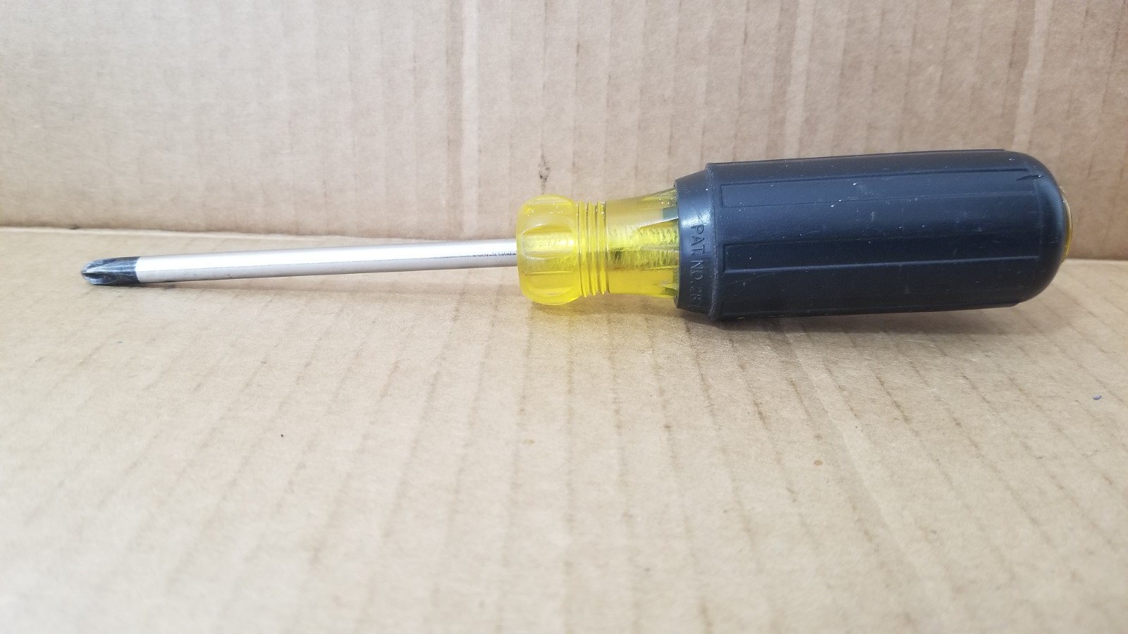 Vintage Black &Yellow Phillips Screwdriver VGC