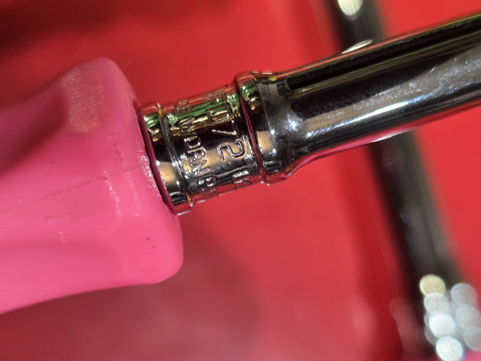 !PINK SNAP ON RARE SWIVEL HEAD SET! 3/8 Drive and 1/4. THNFD72 and FHNFD100. NEW