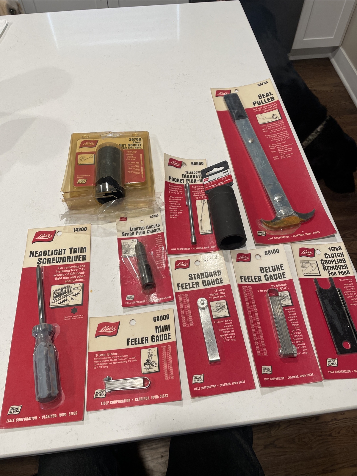 10 New Lisle Tools Feeler Gauges Sockets 39700 56750 66500 39500 67950 68100