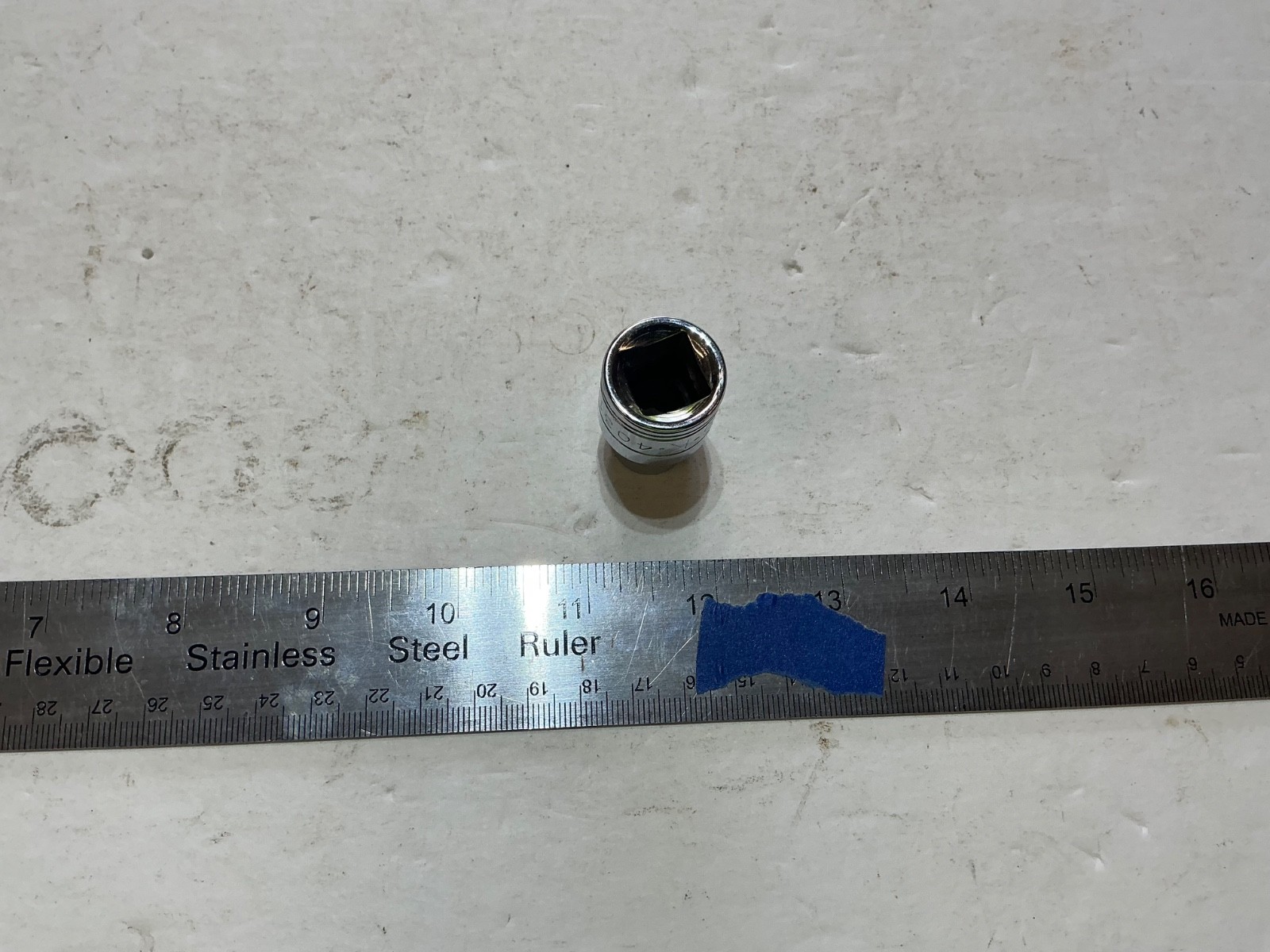 NOS S-K tools 11mm 1/2″ drive shallow 12 point socket 40311 USA made brand new