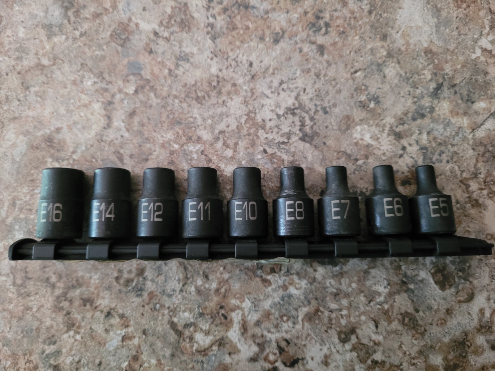Matco Inverted Torx Impact Socket Set 3/8″ Drive ADV SBPXR9V