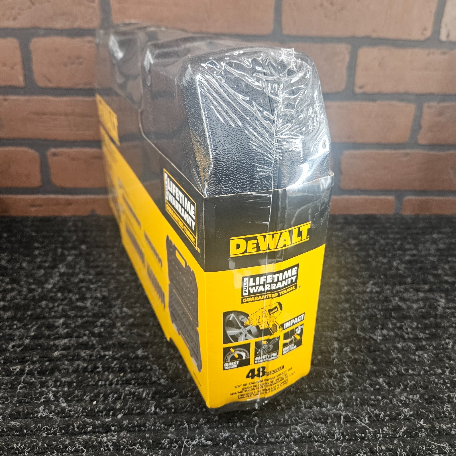 Dewalt DWMT19251 1/4″ Drive MM/SAE Impact Rated Socket Set-***NEW***