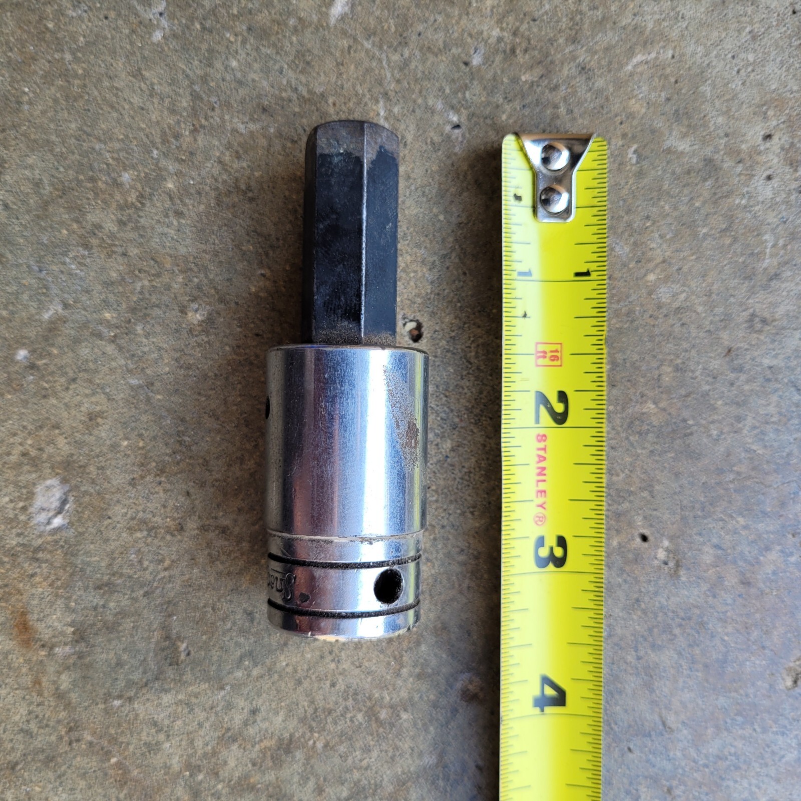 Snap-on SA-18A 1/2″ Drive 9/16″ Hex Allen Bit Socket Driver USA Snap On Tools