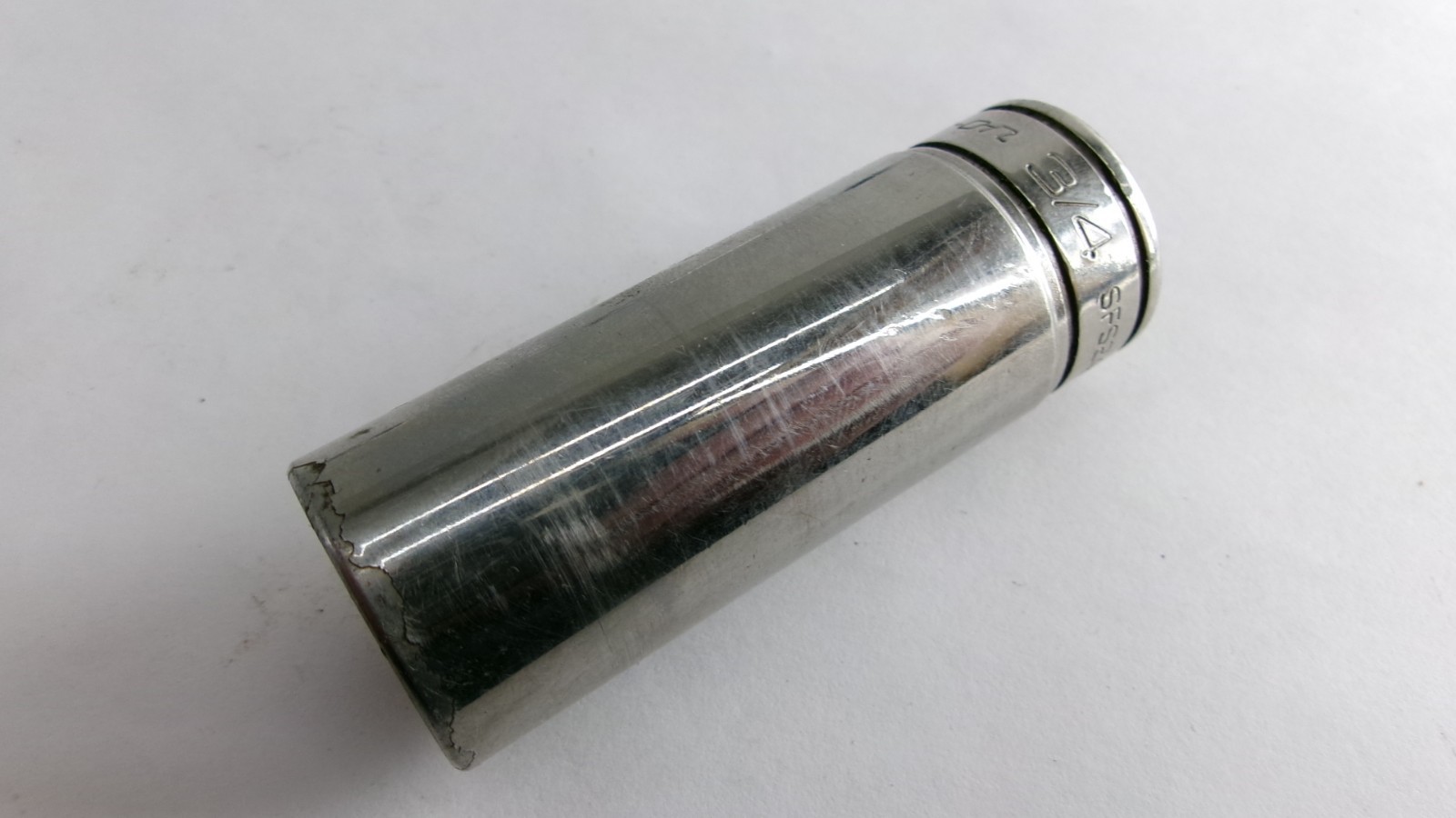 Snap-on tools 3/8″ drive 3/4″ SAE Deep 6 point Socket SFS241 USA Nice!