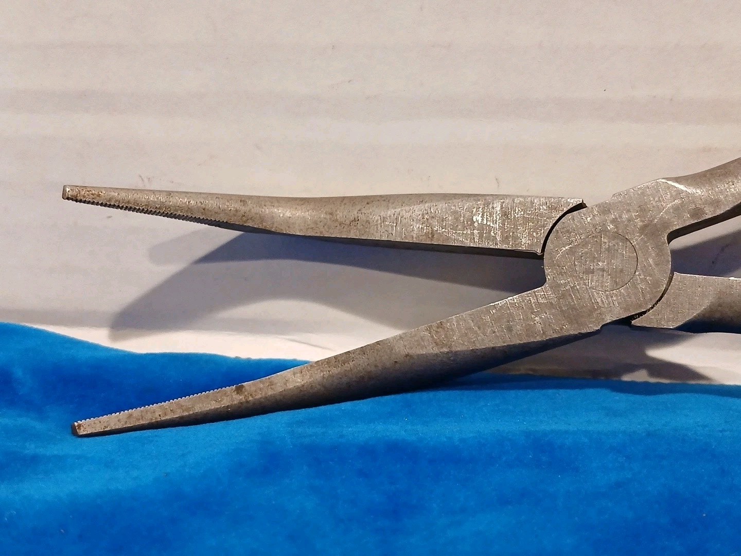 Snap-on 411BCP Long Reach 45 Degree Angle Needle Nose Pliers