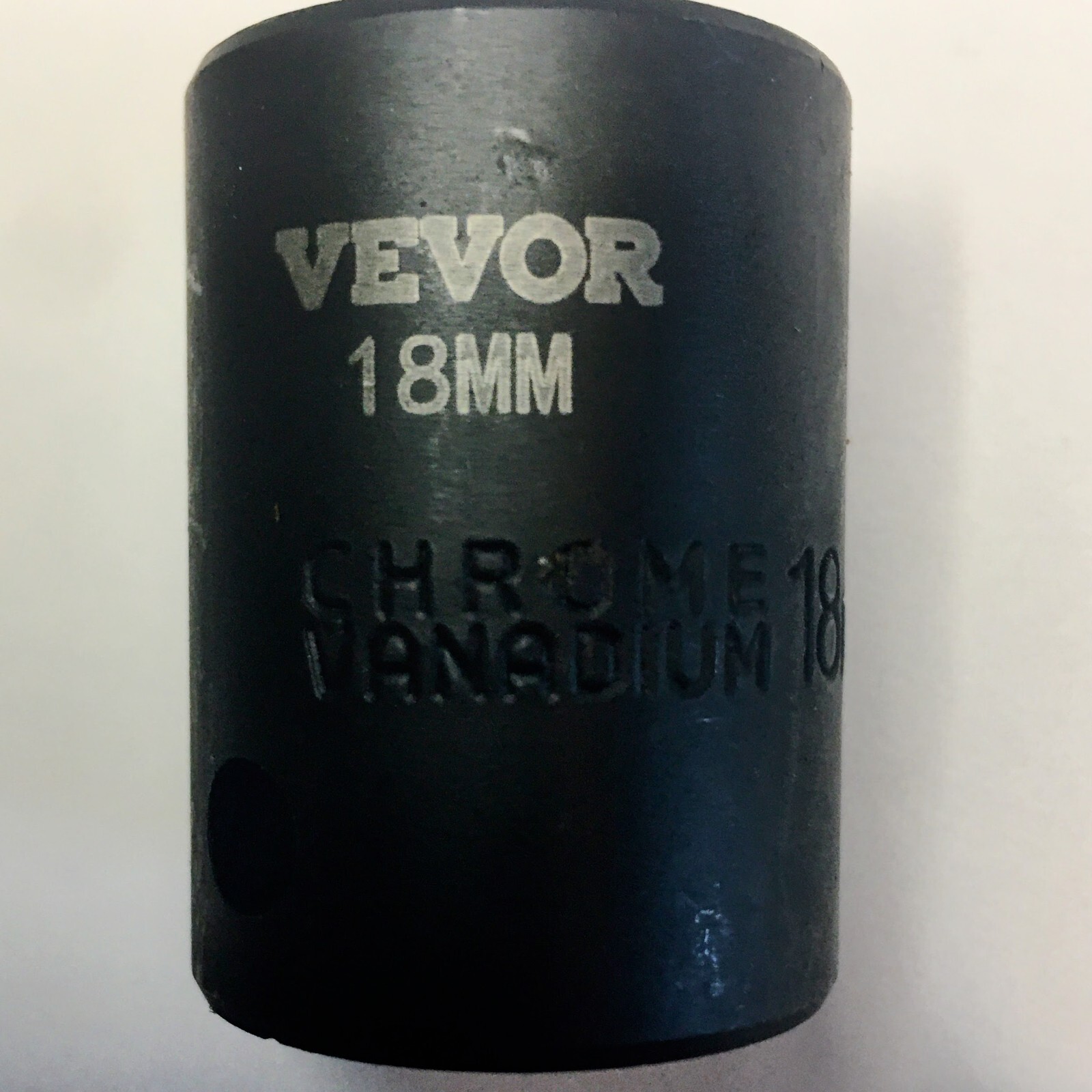 VEVOR 18 mm x 1/2″ Impact Socket – 6 Point – Free USA Shipping