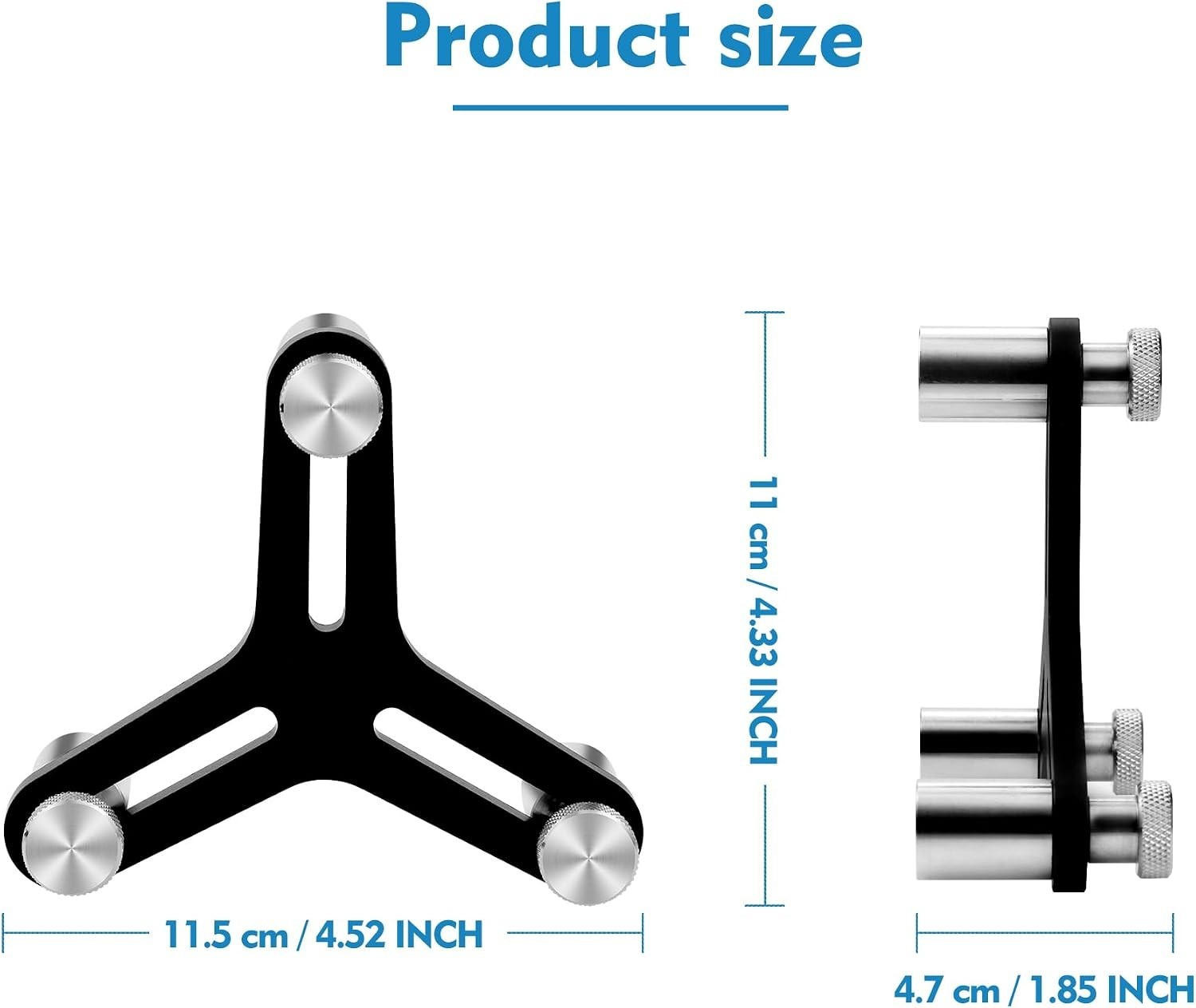 High-Quality Aluminum Piston Ring Tool – 2-5 Inch Bore Measurements Made Easy