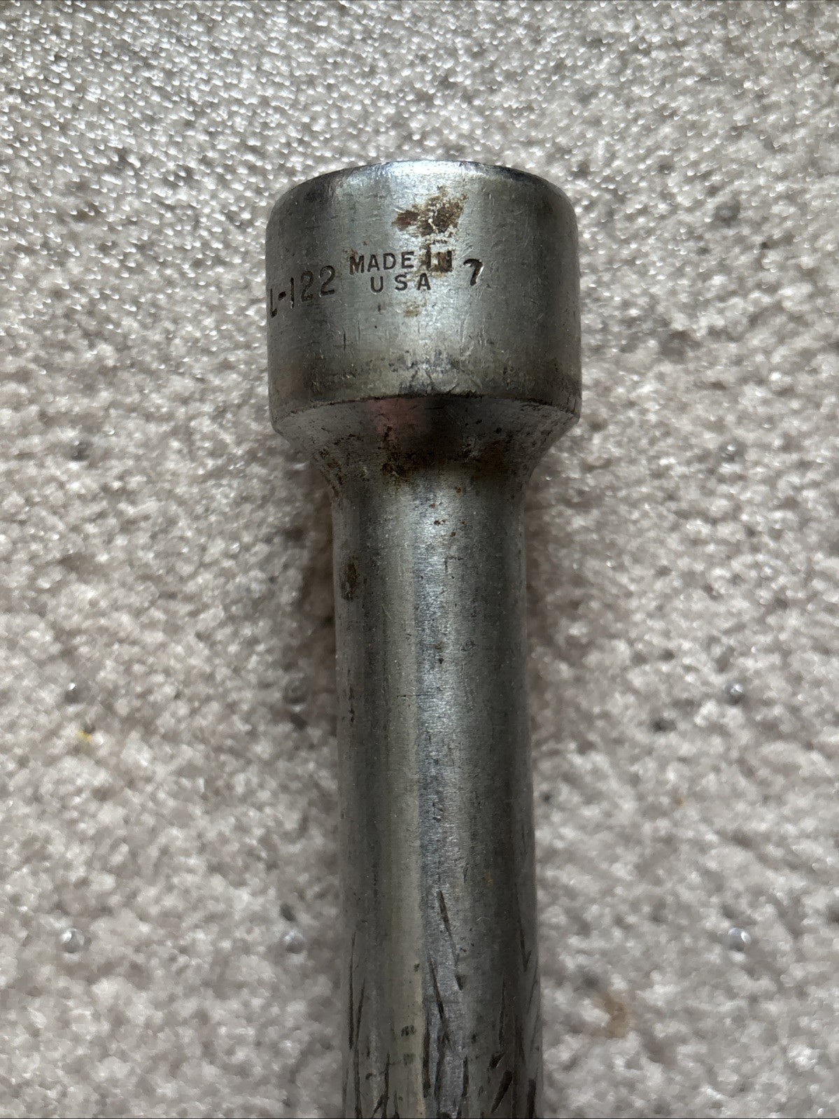 Snap On L-122 3/4” Chrome Drive Locking Button Extension – 16″ 🇺🇸