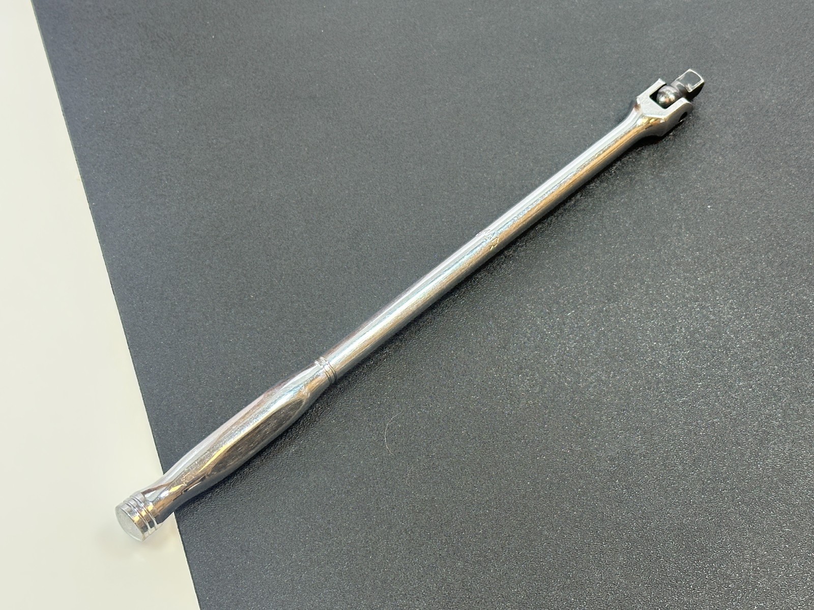 🇺🇸 MAC Tools USA 12″ Long Full Polish Chrome Breaker Bar, 3/8″ Drive, X12SF
