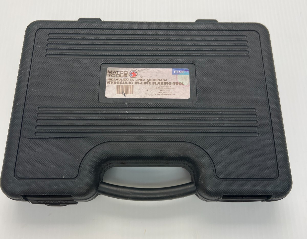 Matco Ft166 Hydraulic In-line Flaring Tool