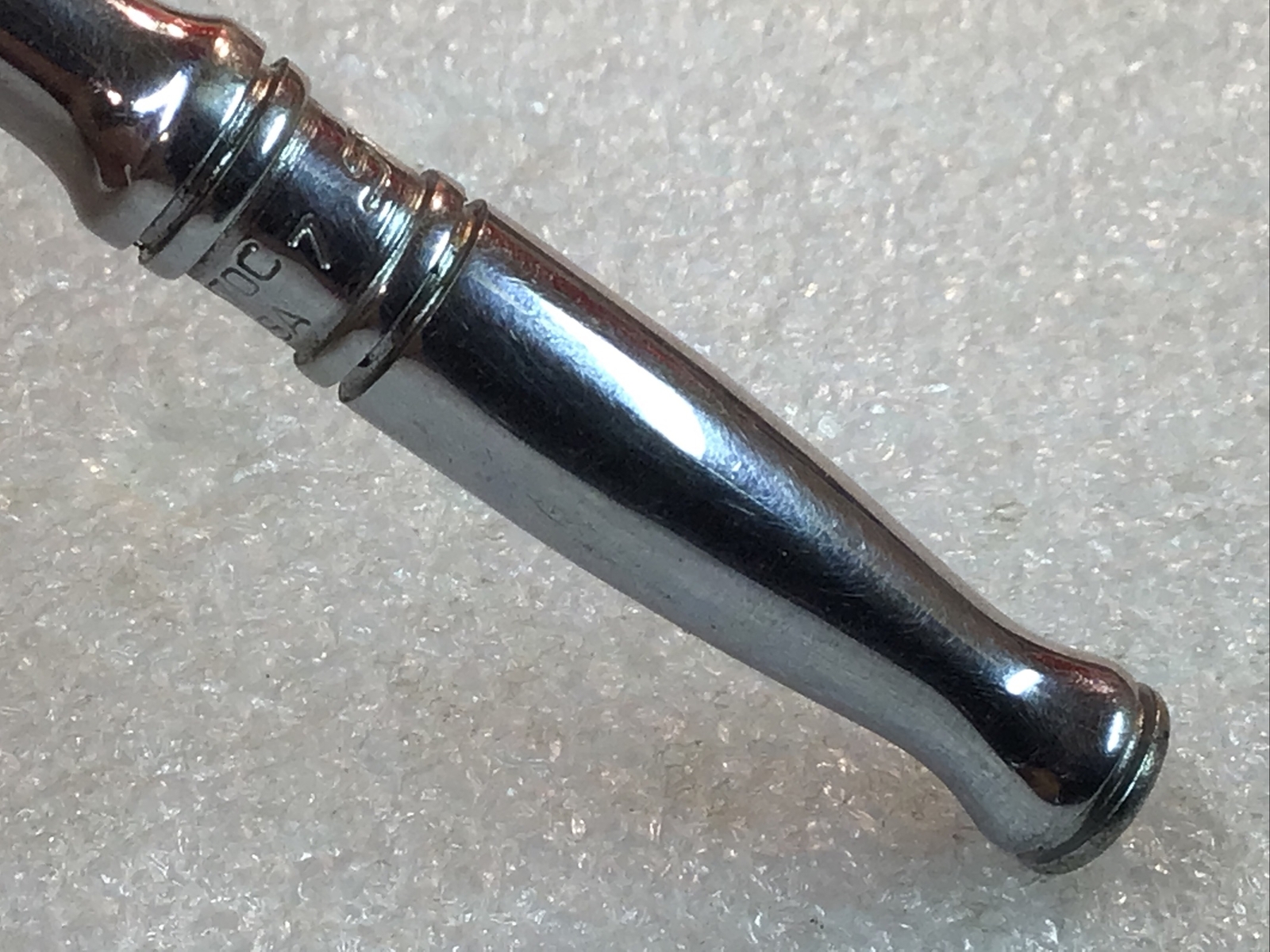 SNAP-ON TM70C – 1/4″ DRIVE,CHROME, STANDARD HANDLE RATCHET🇺🇸-USA-NICE-