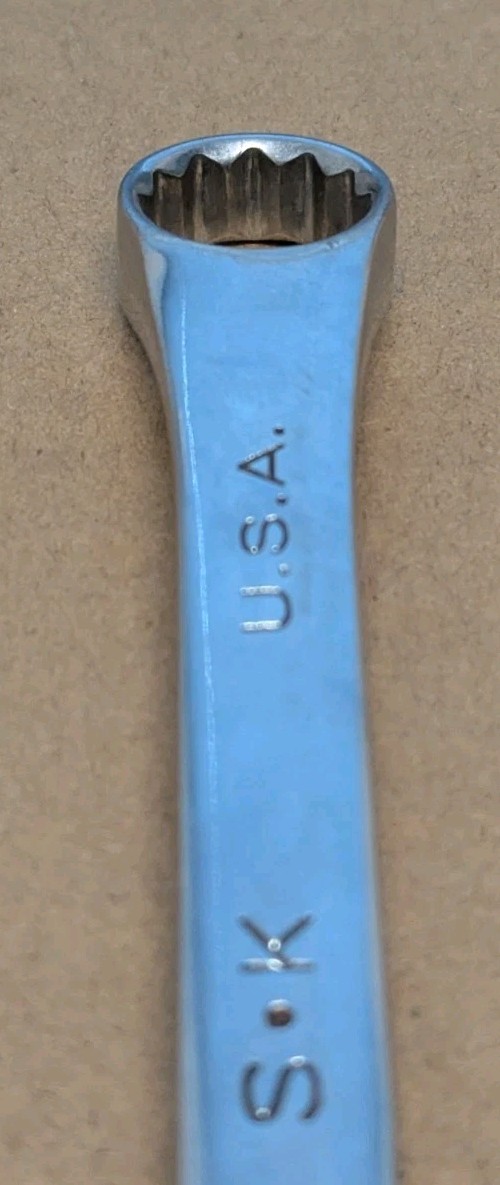 S-K Tools 88317 17mm 12-Point Metric Combination Wrench SuperKrome USA