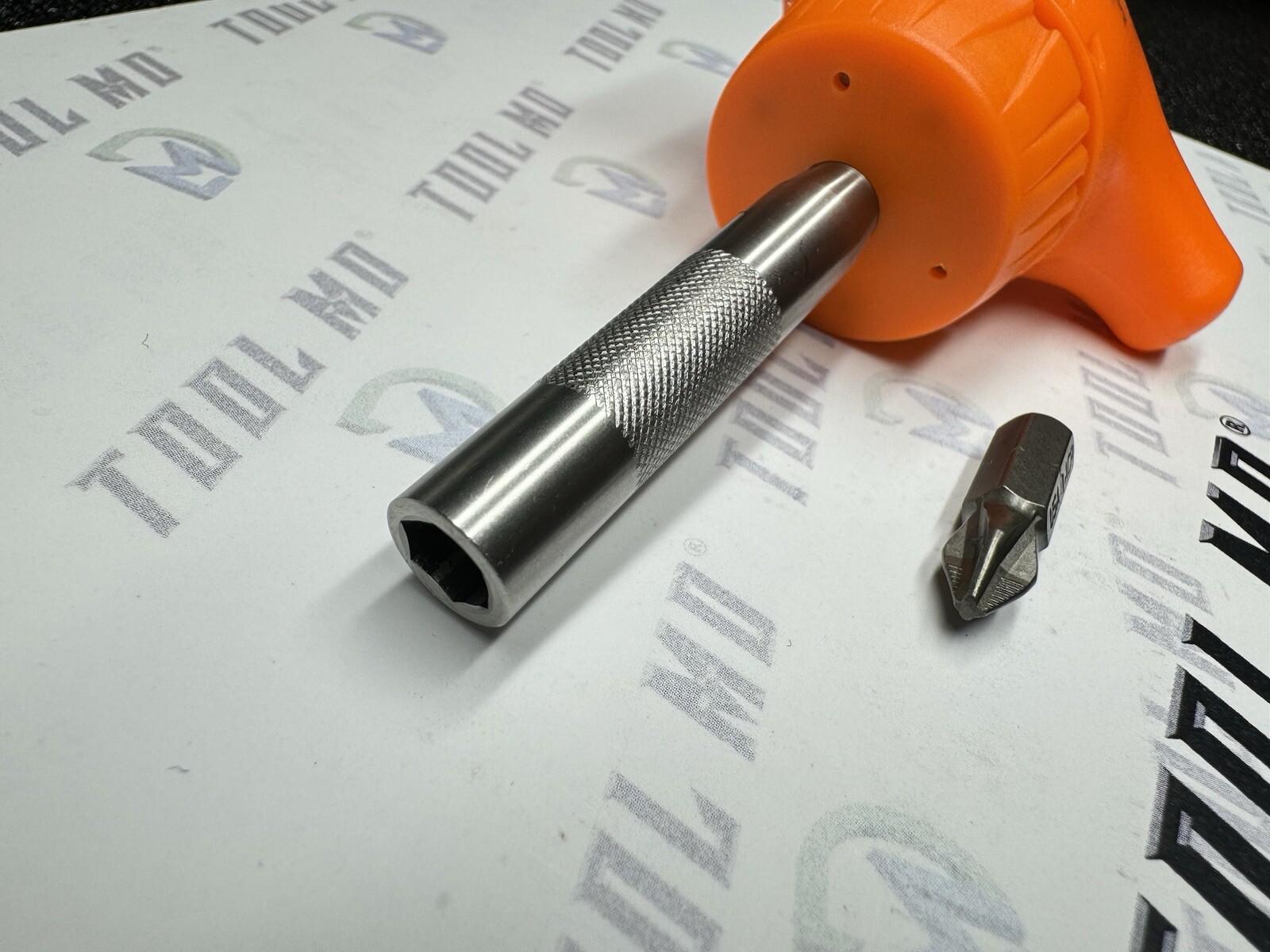 Snap-on Tools USA NEW ORANGE T-Handle Ratcheting STUBBY Screwdriver SSDMRT1