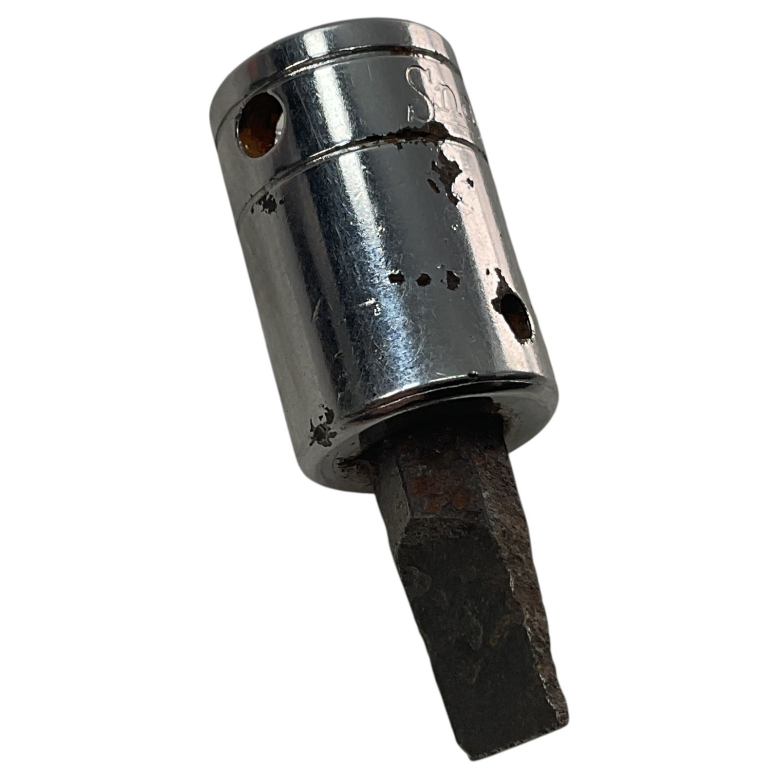 Snap-On Slotted Bit Driver Socket 5/16″ F52 3/8″ Drive USA As Pictured Mechanic