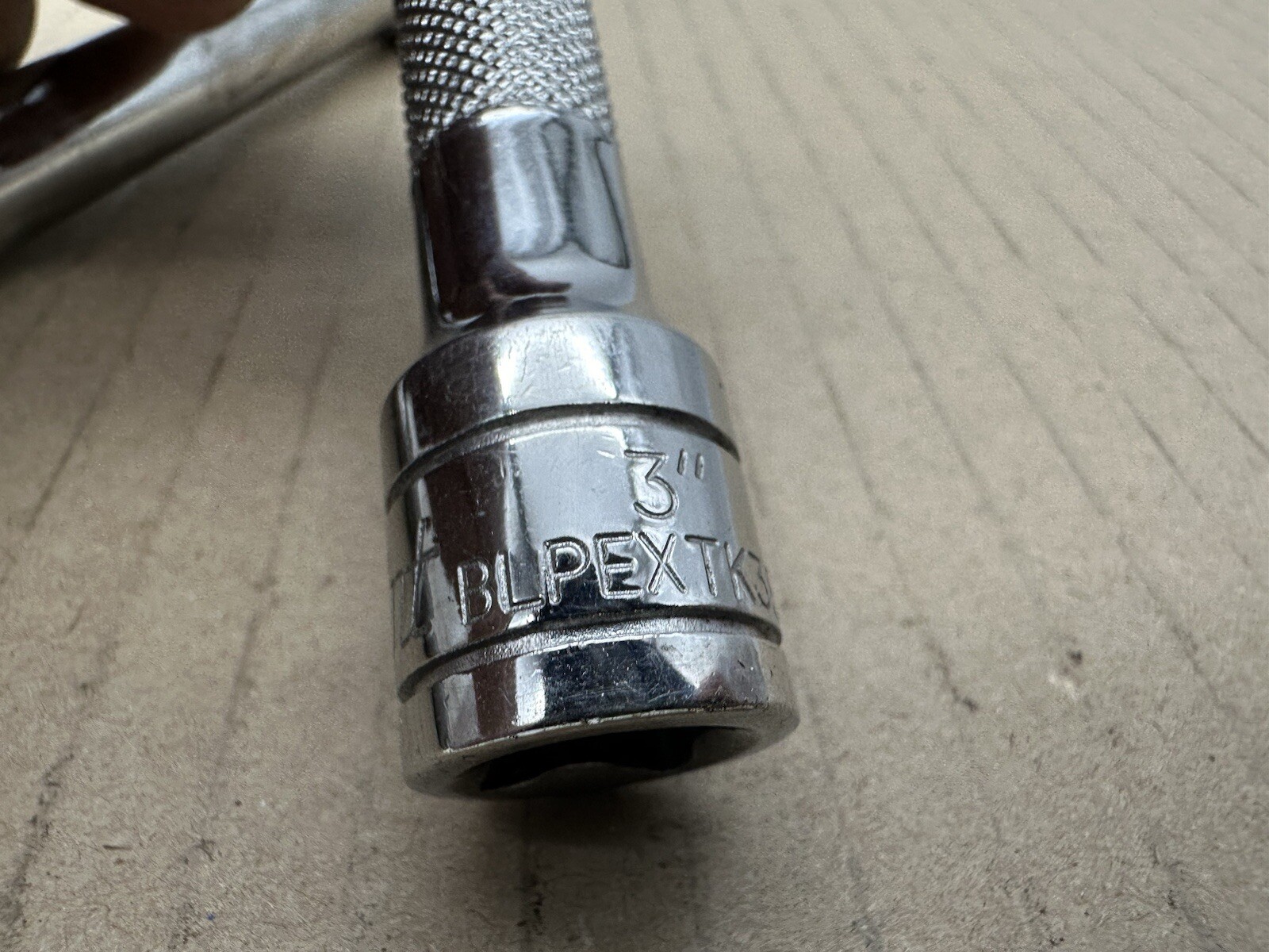 Blue-Point 2pc 3/8 Drive 3 & 10″ Extensions BLPEXTK3810 & BLPEXTK383 Good Shape