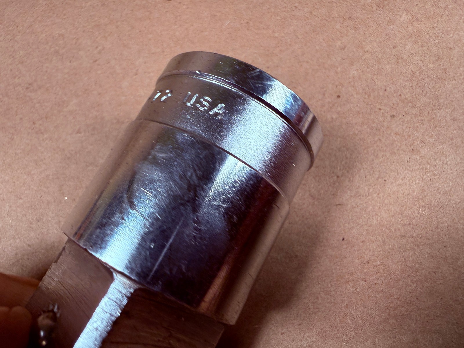 Snap-On USA 3/4″ Drive Female to 1″ Drive Male Socket Adapter LA-72 Vintage