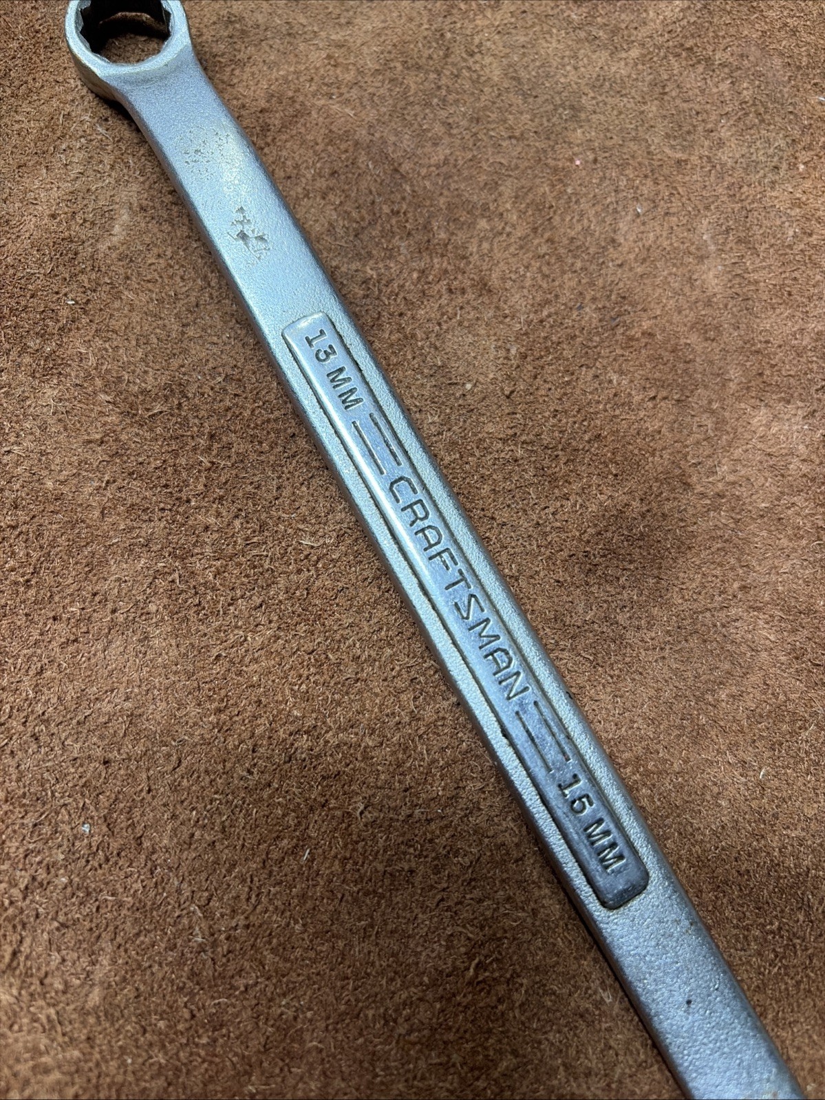 Vintage Craftsman =V= 13 Mm X 15 Mm Offset Box Wrench USA