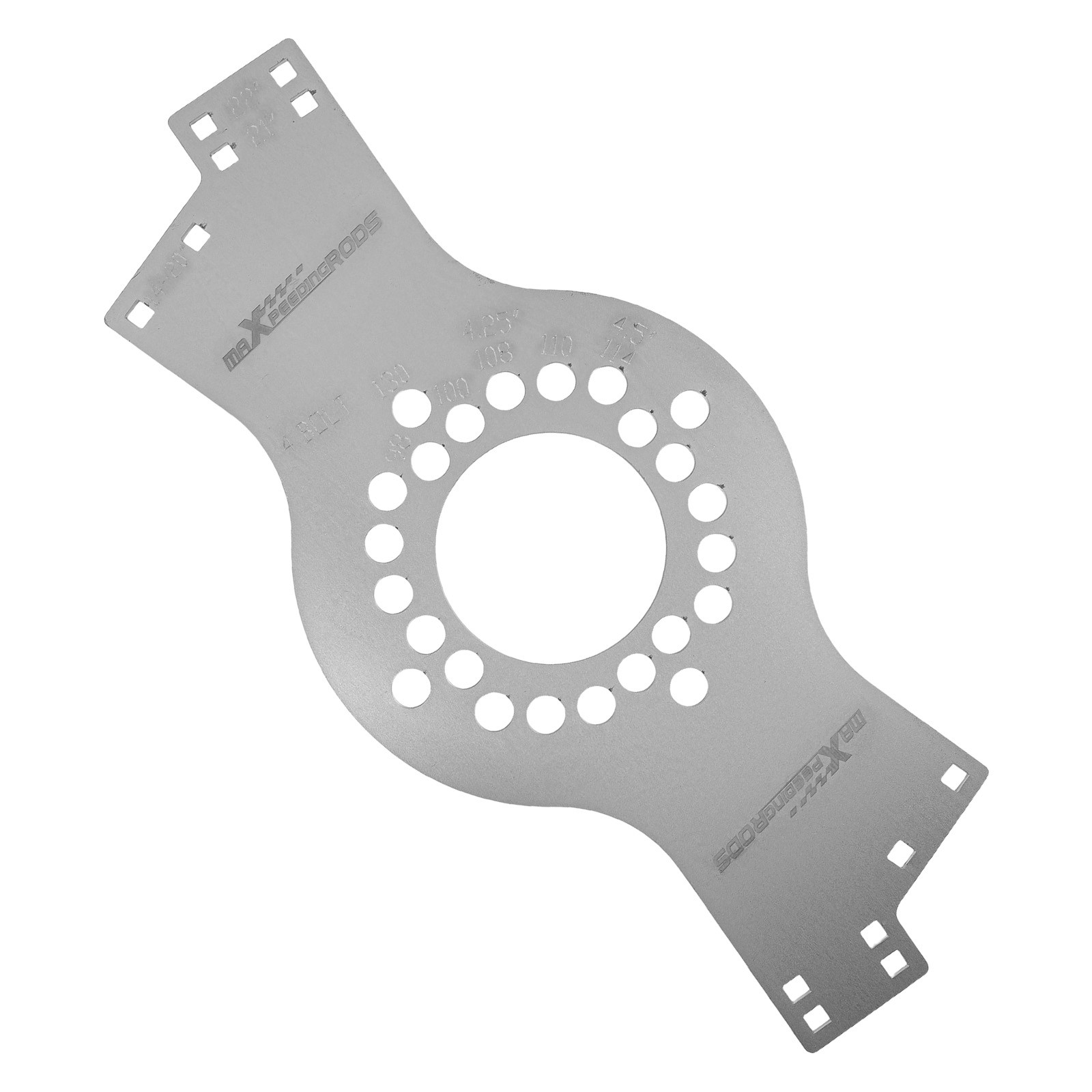 4-Lug Bolt Pattern Gauge Tool for 4×98 4×100 4×108 4×110 4×114.3 4×130