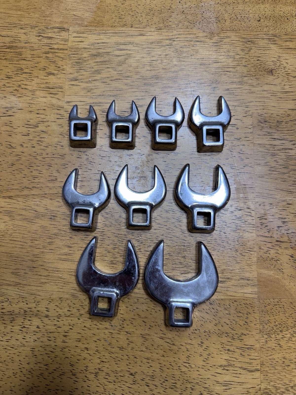 Craftsman USA 9 Piece SAE Crows Foot Set