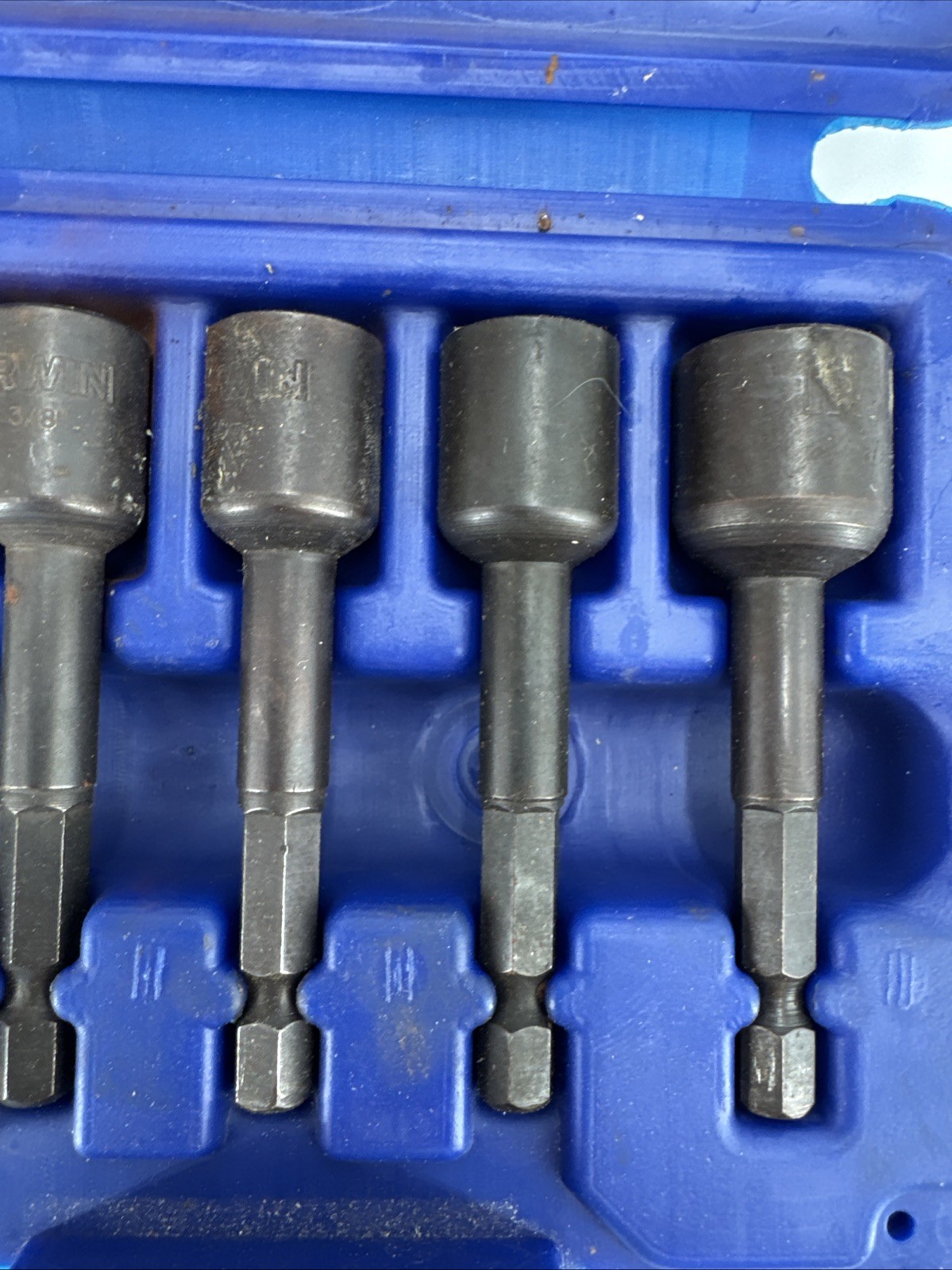 Irwin POWER-GRIP 1/2 in. High Carbon Steel Double-Ended Screw Extractor Set 7pc
